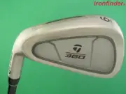 TaylorMade 360 Single 6 Iron Graphite S-90 Shaft Stiff Mens LEFT HANDED NEW