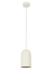 July 1 Light Bottle Pendant in Textured Chalk