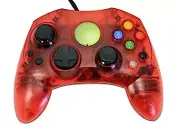 Replacement Controller For Xbox Original Red Transparent Xbox Original