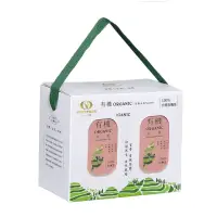 在飛比找momo購物網優惠-【百香】茶葉禮盒 有機紅茶茶葉 60gx2入(100%台灣茶