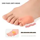 1Pair Adjustable Silicone Gel Toe Separator with Bunion Protector Foot CaR2