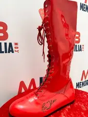 Ric Flair Signed Wrestling Boot HOF PSA