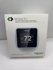 Schneider Electric Wifi Smart Programmable Thermostat Wiser Air Touchscreen Home