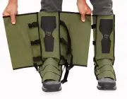 Pike Trail Snake Gaiters Leg Guards for Snake Bite Protection Olive Drab