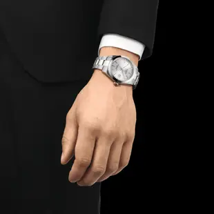 TISSOT 天梭 官方授權 GENTLEMAN 80小時矽游絲紳士機械手錶 迎春好禮 T1274071103100