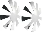 CRILSTYLEO 2pcs French Nail Art Molds Templates for Nail Design Nail Art Making Mold and Trimmer Tool for Nail Decor