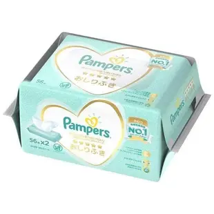 PAMPERS 幫寶適特級棉柔 嬰兒濕紙巾56x2