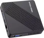 N40 Mini PC Fanless Celeron N4020,Up to 2.8Ghz with 4GB DDR4/64GB Emmc RAM Mini