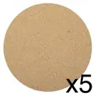 5 x Northcote Pottery 10cm Pot Accessory Cork Mat