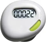 GOOHOCHY Sports Pedometer Pedometers for Walking Pedometers for Steps Portable Step Counter Smartwatch Fitness Watch Pedometer for Walking Pedometer Step Counter Wristband Hand White