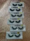 6 Pair 3D Faux Mink Eyelashes Long Thick Natural False Makeup TRY ME Set
