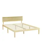 [Artiss] Yumi Double Size Bed Head in Cream