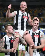 COLLINGWOOD MAGPIES AFL FOOTBALL TEAM PLAYER POSTER, BARGAIN 2