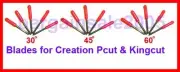 15 blades 4 Creation Pcut Kingcut Vinyl Plotter Cutter