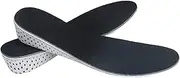 Eigell Shoe Lifts s Insert Height Increase Pads with for Men And Women, Black, S