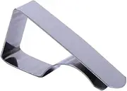 TableCover Clamps, Picnic Table Cloth Clips, Stainless Steel Picnic Table Cloth Holders, for Dining Restaurant Marquees