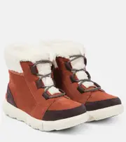 [Sorel] Sorel Explorer II suede snow boots UK 4 beige