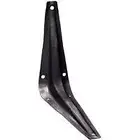 NEW CASE OF (20) NATIONAL N218-974 BLACK 10 X 12 UTILITY QUALITY SHELF BRACKETS