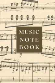 Mini Music Notebook| 100-Page Blank Sheet | 6 Staves per Page | Mini Size 4" ...