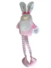 Easter Doll Bunny Adornment Easter Bunny Easter Gnome Table Top 17” Tall