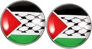 [LIFKOME] Flag Brooch Suit Brooch Palestine Brooch Pin Men Lapel Pins Pin Badge Flag Badge Pins Shawl Brooch Pin Flag Lapel Pins Clothes Brooch International Travel Brooch Zinc