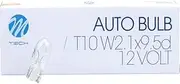 M-Tech Z12 Lamp W2.1 X 9.5d 12 V/5 W T10-W5 W, Set of 10