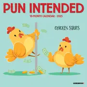 2025 Pun Intended Mini Wall Calendar
