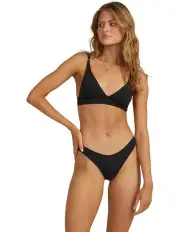 [Billabong] Sol Searcher Elongated Tri Bikini Top Black