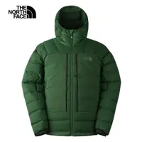 在飛比找蝦皮商城優惠-The North Face北面男款綠色防潑水保暖可打包連帽