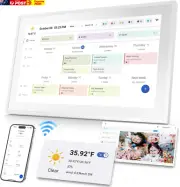 Digital Calendar, 15 Inch Smart Chore Chart & Matters Planner with AU Plug, Phot