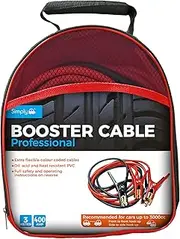 Simply SP400 Professional Jump Booster Cable, 3M, 400AMP