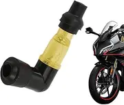 Motorcycle Spark Plug Socket, Flashing Spark Plug Socket, Flashing Spark Plug Cover for Motocross, Motorcycle Flash Spark Plug Boot Cap Cover for Most Motorcycles