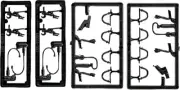 Roco 40014 Ho Scale Additional Set for Locomotives, Pipes, Hooks, Etc.