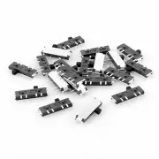 20 Pcs On/Off/On 8 Pin 2P2T DPDT Mini Surface Mounted Devices SMT Slide Switch