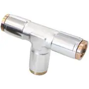 Aeroflow 1/4" Nylon Quick Release Tee Fitting, AF125-04S