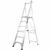 Renegade RIPLAT6-A - Aluminium Platform Ladder 6 Step 1.7m