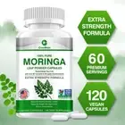 120pcs Moringa Leaf - Superfood, Weight Loss, Energy Support, Metabolism Booster
