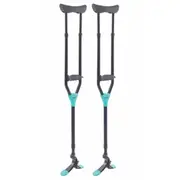 Skipper Axilla Crutch Black - Durable & Adjustable Mobility Aid