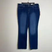 NYDJ Women’s Marilyn Straight Leg Jeans Plus Size 16 NWT