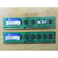 在飛比找蝦皮購物優惠-D.桌上型電腦記憶體-Team 十銓 DDR3-1600雙通