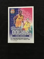 2000 Topps Kobe Bryant Daily Double Los Angeles Lakers Basketball Card Non Auto