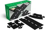 Waytoplay 8717953201645 starterset Highway, 24 Pieces, Black with White Striping
