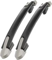 Generic 2pcs Durable Luggage Handle Replacement Kit Easy Install Carry Handle for Suitcases Travel Bags Secure Your Valuables with Built Lock Accessory