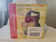 Sunbeam Hand / Stand Mixer New in Box 6 Speed 200 Watt Motor Model 2472
