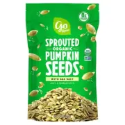 Go Raw Sprouted Pumpkin Seeds USDA Organic w/ sea salt 22oz Kosher Vegan Non-GMO