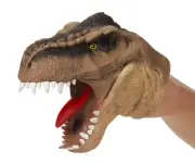 Toys (1) Dinosaur Hand Puppets Realistic Latex Soft Animal Head Toys Set, Han...