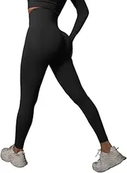 [Generic] Womens Yoga Pants Lightweight Stretch Casual Lounge Legging 2025 Yoga Pants, Black, Large