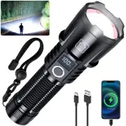 Rechargeable Flashlights 2000 High Lumens, Super Bright Flashlight High Power...