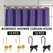 Bow Knots Curtain Hook Versatile Pretty Decorative Shower Curtain Hooks Kocew