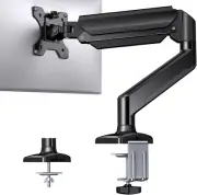 Single Monitor Arm 13-34 Inch, Adjustable Gas Spring Arm, Monitor Desk Mount for
